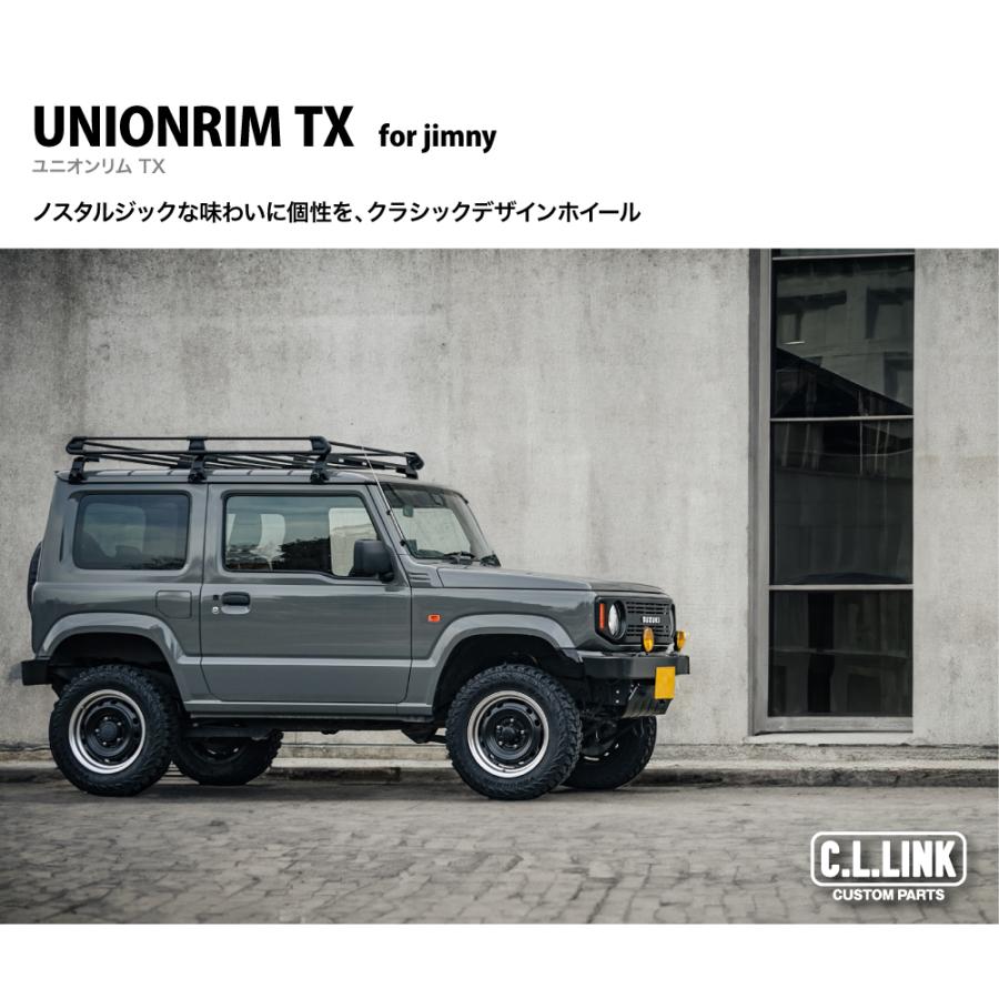 C.L.LINK（シーエルリンク） UNIONRIM TX 16×5.5J +20 139.7 5H マット