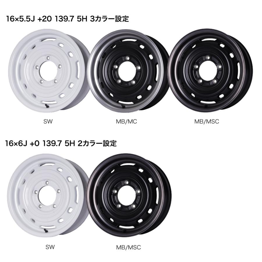C.L.LINK UNIONRIM TX 16×6J +0 139.7 5H ソリッドホワイト（SW