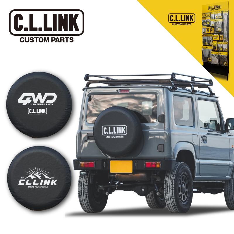 C.L.LINK ジムニー JB64 スペアタイヤカバー ボックスロゴ 保護 C.L.LINK ジムニー JB64 スペアタイヤカバー ボックスロゴ 保護
