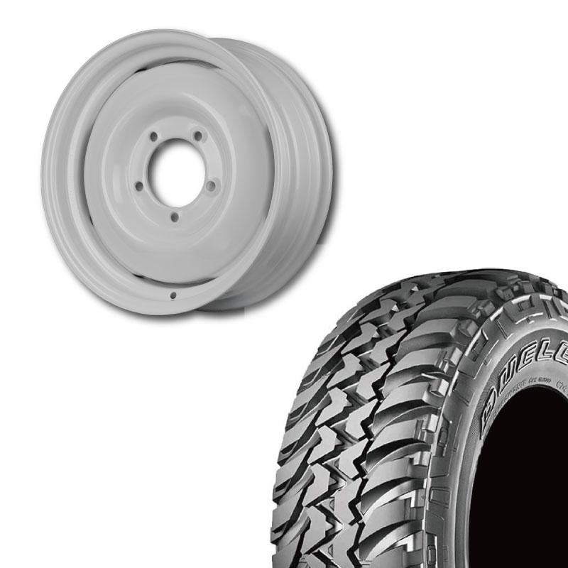 DUELER 185/85R16 BRIDGESTONE M/T 674 BL(ブラックレター)&オールド