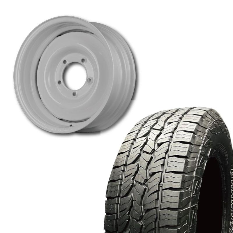 GRANDTREK 235/70R16 DUNLOP AT5 OWL(ホワイトレター)&オールド 