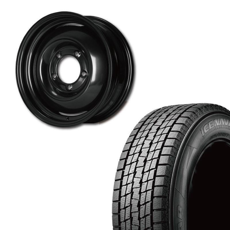ブリザック 175/80R16 GOODYEAR ICENAVI SUV&オールドスタイルスチール 
