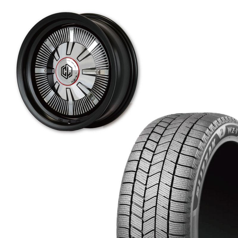 WINTER MAXX 215/70R16 BRIDGESTONE BLIZZAK WZ-1+&The First 16×6J -5