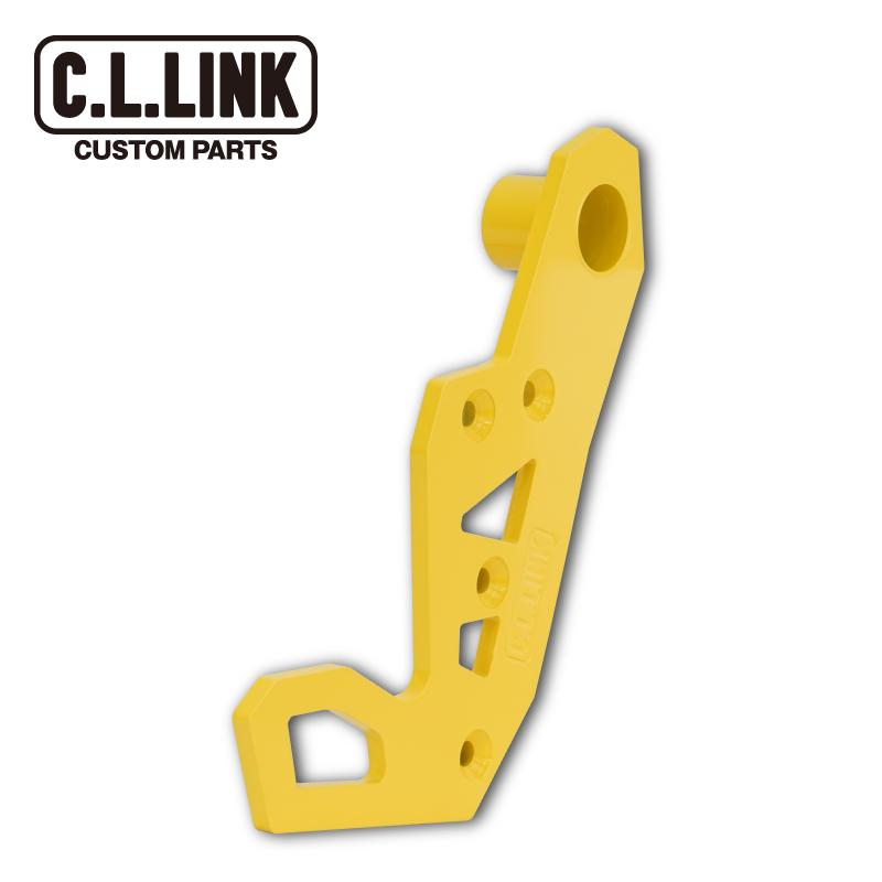 ジムニー JB64 JB74 純正バンパー用 牽引フック フロント＆リア　黄色 C.L.LINK（シーエルリンク） フロント 牽引フック イエロー JB64 JB74