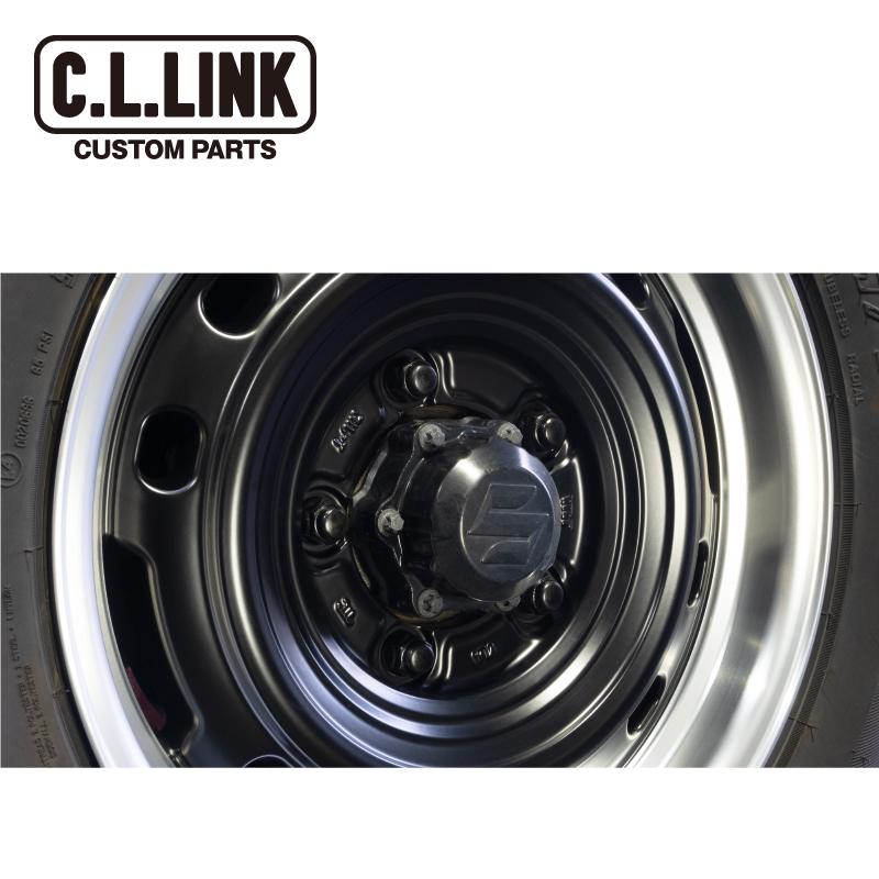 C.L.LINK ホイールナット ブラック 19HEX M12 P1.25 60度
