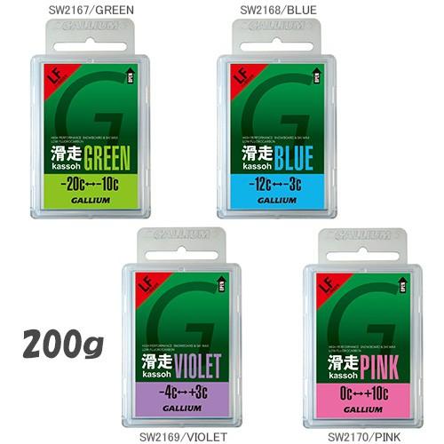 gallium ワックス　ノンフッ素　まとめ売り GALLIUM GALLIUM（ガリウム）滑走ワックス（ブルー）50g/SW2124