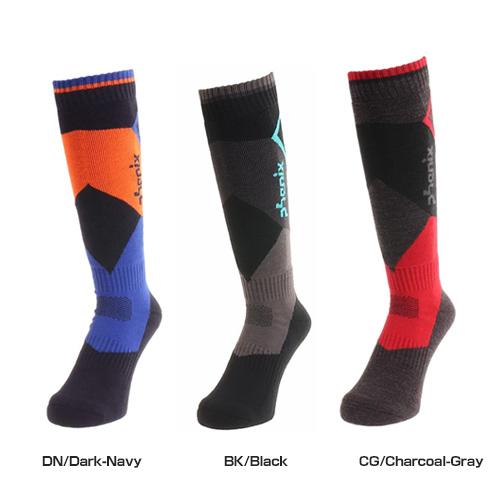 スキーソックス・靴下 PHENIX フェニックス 靴下 Color Block Socks / PS978SO34【ソックス・靴下