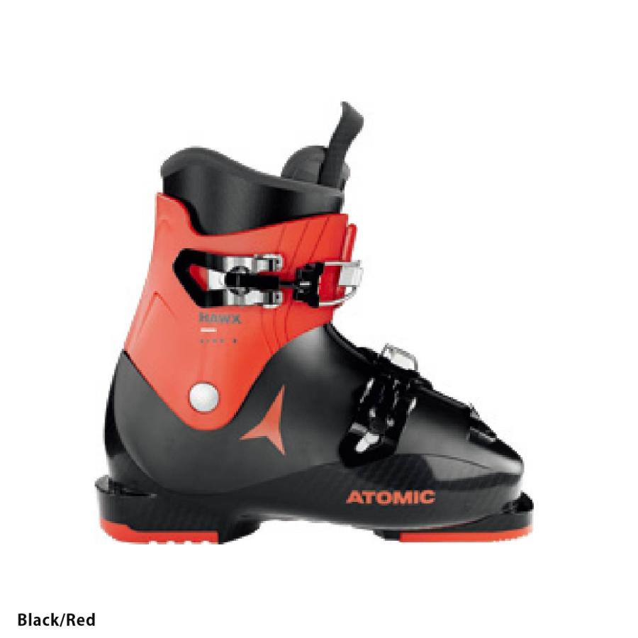 ATOMIC HAWX Jr 3 スキーブーツ 子ども用 ブラック/レッド ATOMIC アトミック スキーブーツ キッズ ジュニア 2024 HAWX