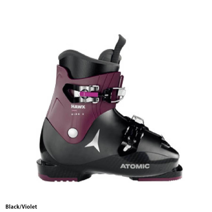 ATOMIC HAWX Jr 3 スキーブーツ 子ども用 ブラック/レッド ATOMIC アトミック スキーブーツ キッズ ジュニア 2024 HAWX