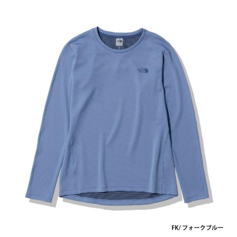 THE NORTH FACE ザ ノースフェイス アンダーウェア レディース 2023 L S FlashDry Crew L S フラッシュドライ クルー NTW61912｜clmart｜03