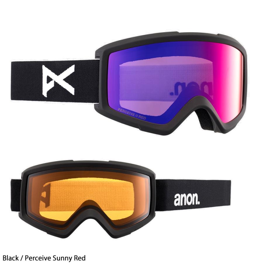 ANON アノン スキー ゴーグル メンズ 2024 Helix 2.0 Goggles - Low Bridge Fit / へリックス 2.0 ゴーグル ロウブリッジ / 222561 スペアレンズ付｜clmart｜03