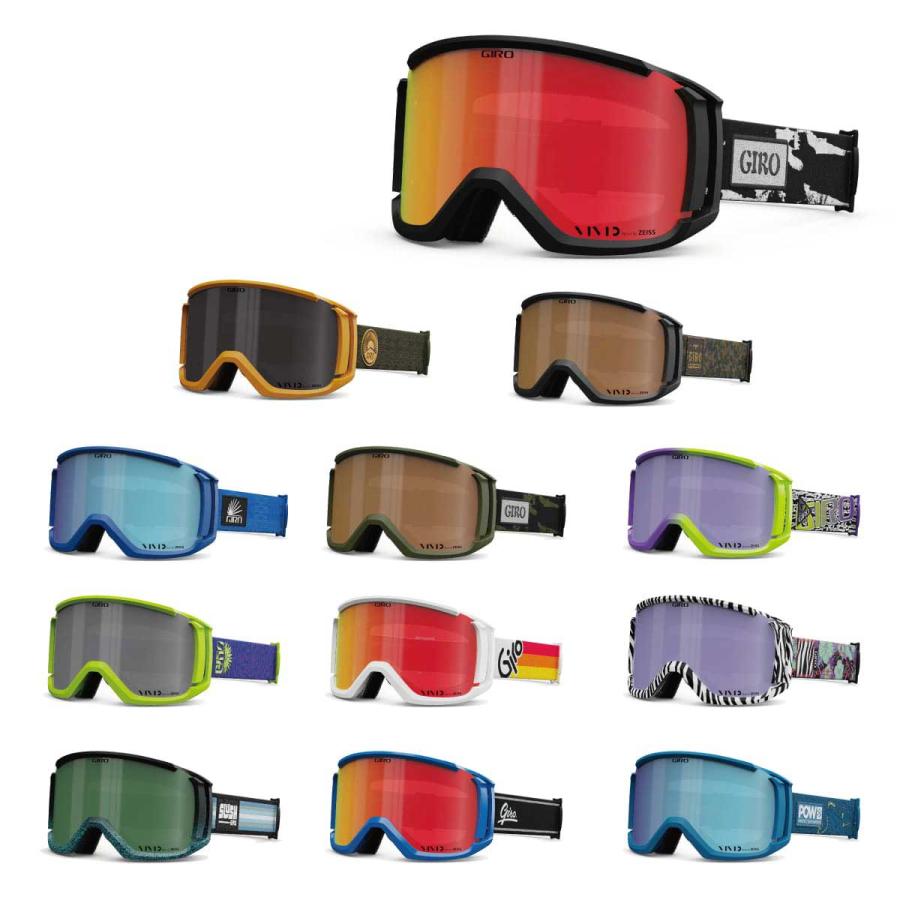 GIRO（ジロ） スキー ゴーグル メンズ レディース 2024 REVOLT