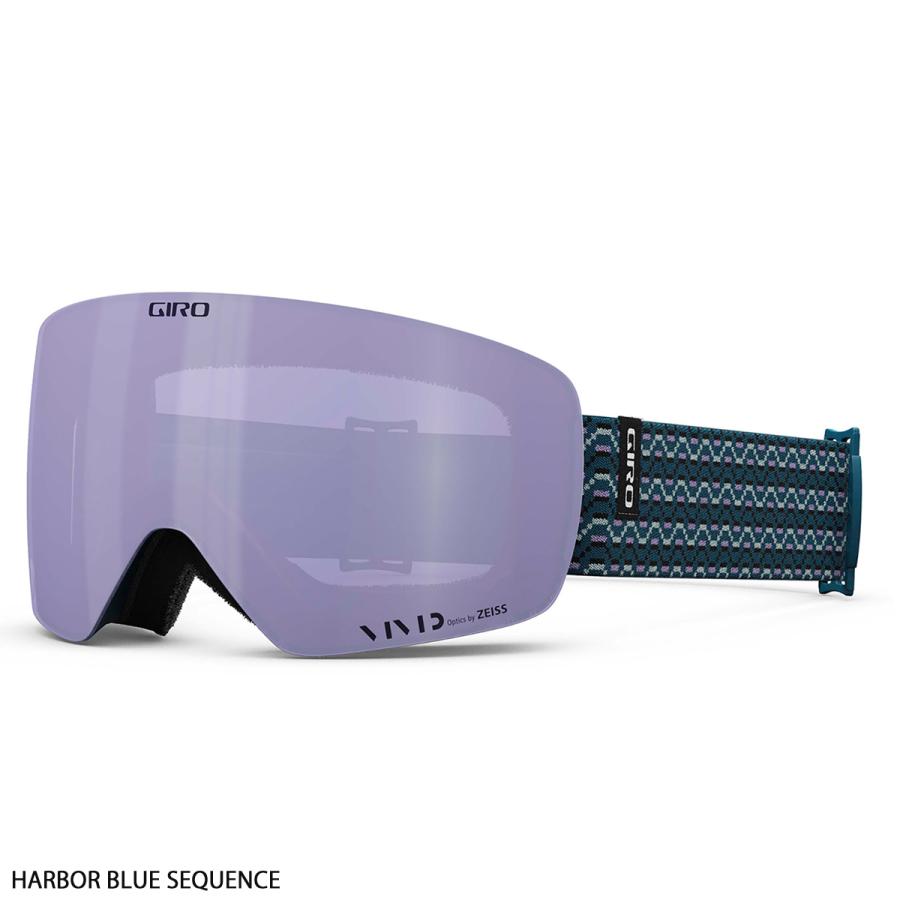 GIRO ジロ スキー ゴーグル レディース 2024 CONTOUR RS / コンツアー アールエス アジアンフィット スペアレンズ付 眼鏡・メガネ対応ゴーグル ASIAN FIT_6