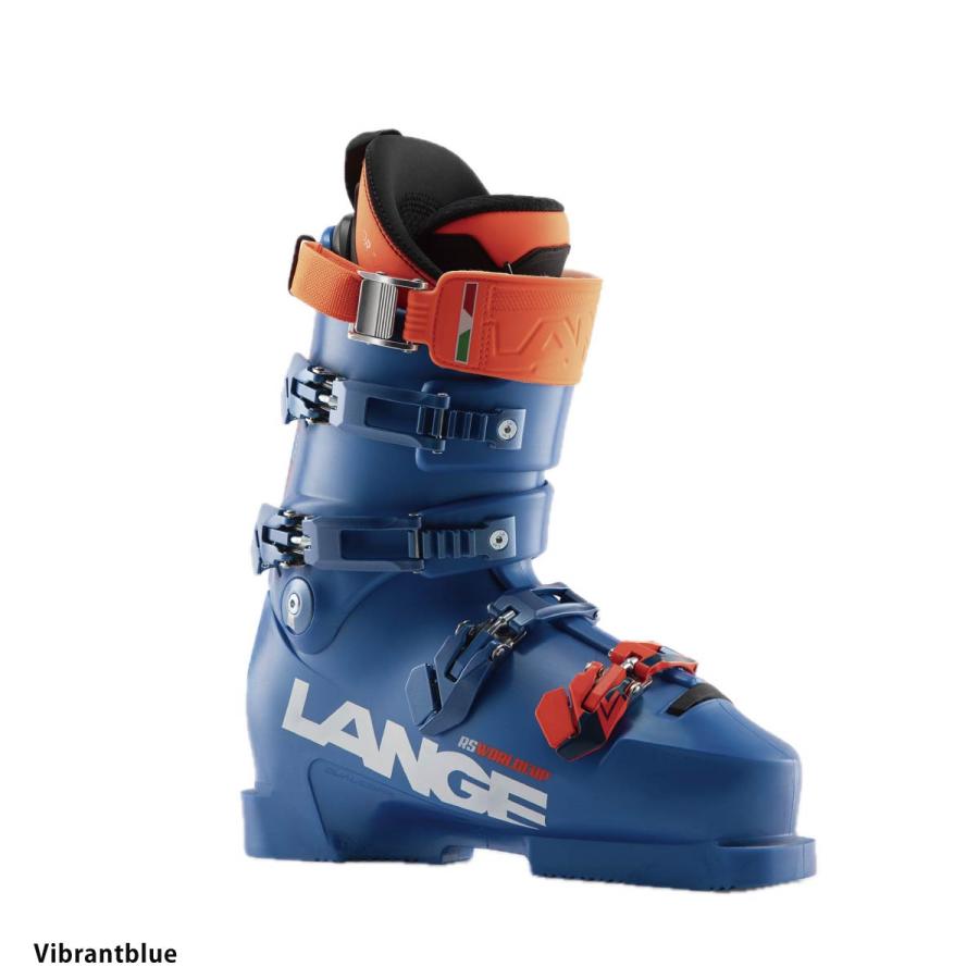 LANGE RSJ60 男性用スキーブーツ ネイビー/オレンジ 25.5 LANGE ラング スキーブーツ メンズ レディース 2025 WORLD CUP RS ZJ+