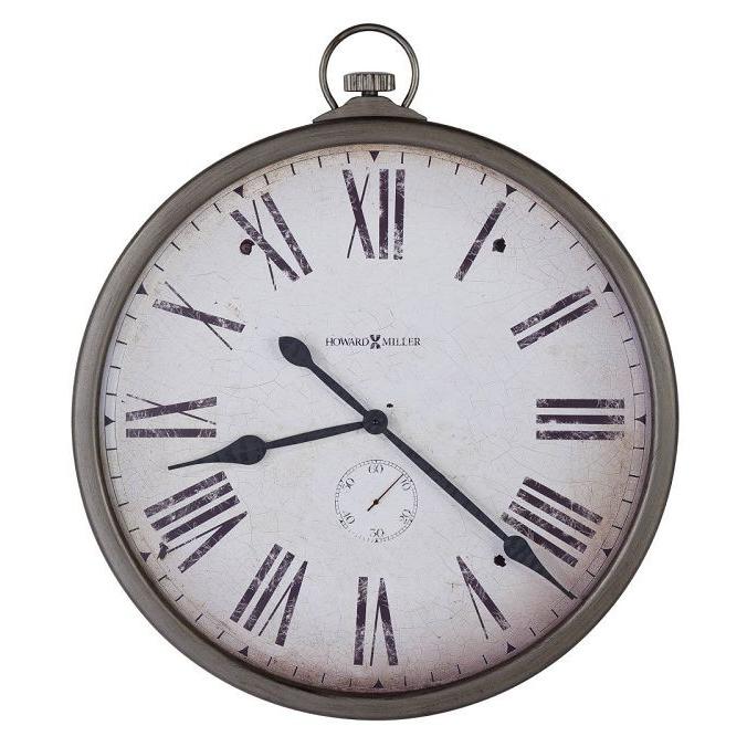 アンティーク調でお洒落！ハワード・ミラーHoward Miller社製掛け時計　Gallery Pocket Watch　625-572 大型