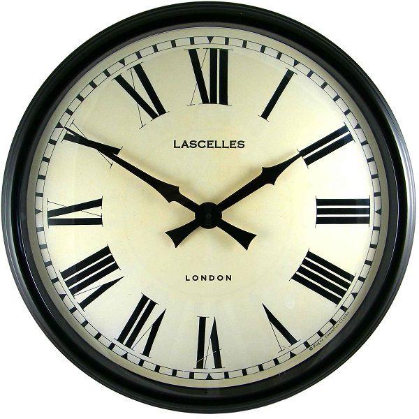 掛け時計　ロジャーラッセル　RogerLascelles　LM-LASC-BLACK アンティーク調　送料無料