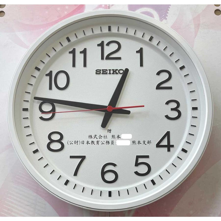 SEIKO（セイコー） オフィス・学校 GP219W 掛け時計・名入れ代込みです