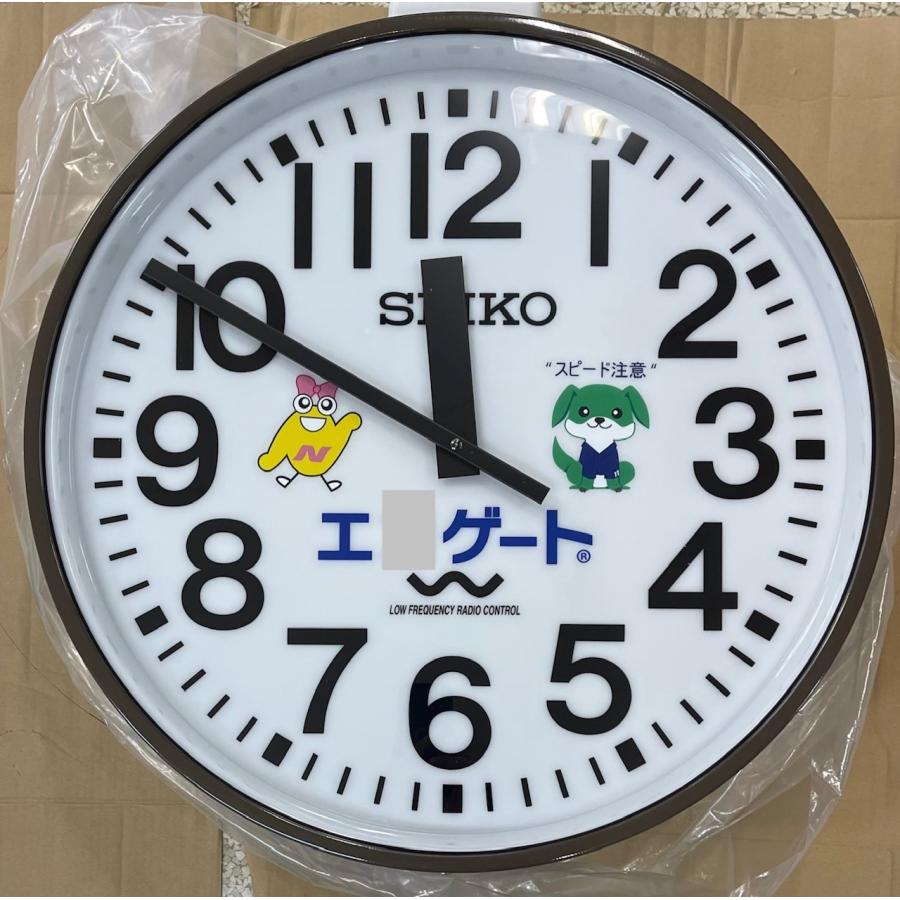 SEIKO（セイコー） 70cm FM電波修正機能付き 掛け時計 SFC-713ER 交流