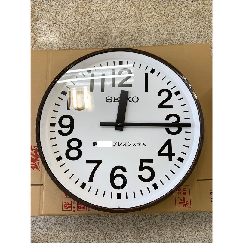 セイコー 70cm FM電波修正機能付き 掛け時計 SFC-703R 交流式 屋外