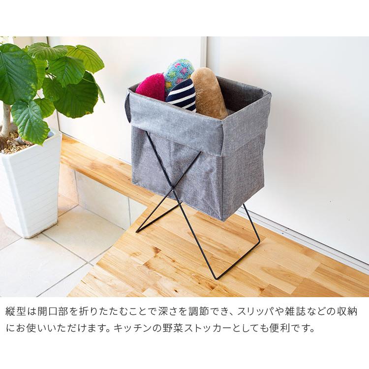 折りたたみ ランドリーバッグ 30L ランドリーバスケット ランドリーボックス ファブリック 布 防水 洗濯カゴ 横型 取っ手付き 縦型 大容量 分別 おしゃれ | 不二貿易 | 15