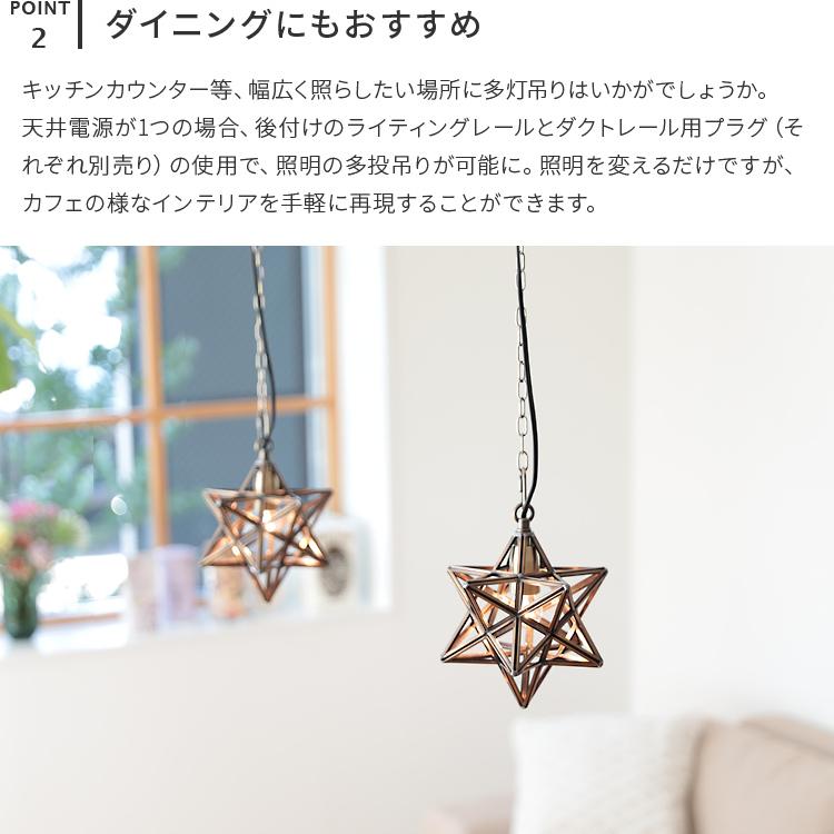 ペンダントライト 1灯 エトワール スモール おしゃれ かわいい 星 天井照明 照明器具 led 対応 リビング照明 ダイニング 玄関灯 間接照明 Etoile small P/L | DI CLASSE | 06