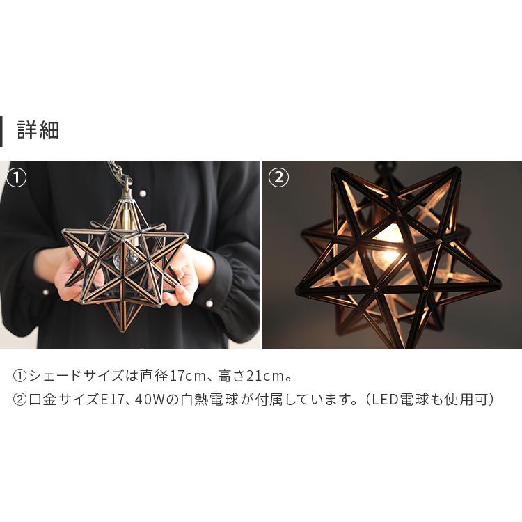 ペンダントライト 1灯 エトワール スモール おしゃれ かわいい 星 天井照明 照明器具 led 対応 リビング照明 ダイニング 玄関灯 間接照明 Etoile small P/L | DI CLASSE | 08