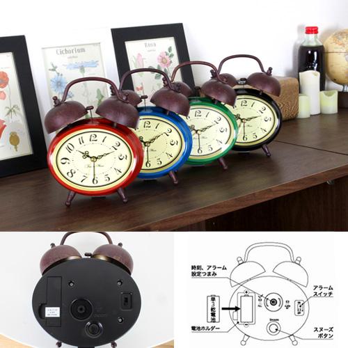 置き時計 目覚まし時計 トロッツ CL-6871 インターフォルム INTERFORM クリスマス | INTERFORM | 02