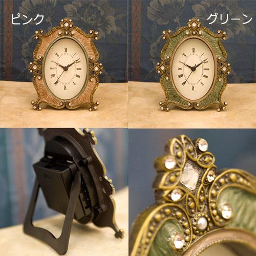 置き時計 アガット テーブルクロック プリマ 置時計 デザイン時計 インテリア雑貨 アンティーク レトロ 姫系 おしゃれ クリスマス | ブランド登録なし | 01