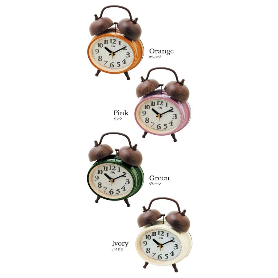 置き時計 ディナント Dinant インターフォルム interform 目覚まし時計 ステップムーブメント インテリア シンプル ポップ おしゃれ |  | 01