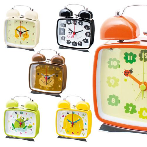 置き時計 キリン テントウ モー クマ パオ ケロ インターフォルム interform 目覚まし時計 ステップムーブメント インテリア シンプル おしゃれ クリスマス | INTERFORM