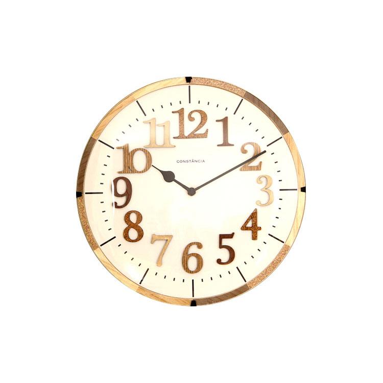 掛け時計 ティール 電波時計 木 コルク 木製 ナチュラル ウォールクロック 見やすい リビング おしゃれ かわいい TIEL CL-9706 インターフォルム クリスマス | INTERFORM | 01