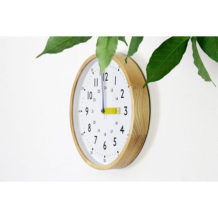 壁掛け時計 掛け時計 知育時計 電波時計 カラフル 知育 リビング 子供部屋 木 おしゃれ かわいい 子ども ストゥールマン CL-2937 プレゼント ギフト オシャレ | INTERFORM | 08