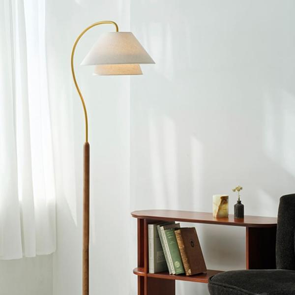 フロアライト 照明器具 おしゃれ 1灯 ネルケ ルームライト スタンドライト 照明 間接照明 インターフォルム LT-4293 | 