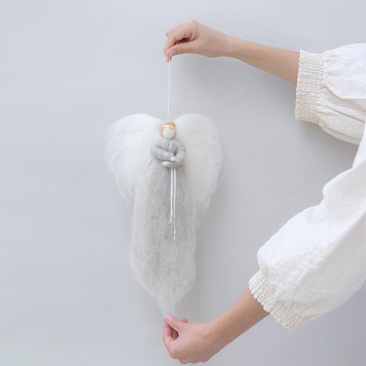 Jurianne Matter ウールエンジェル IRINI イリニ  窓辺 寝室 玄関 子ども ご出産祝い クリスマス 天使 ギフト プレゼント 贈り物 オーナメント |  | 13