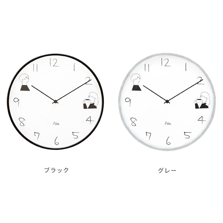 掛け時計 電波時計 おしゃれ 北欧 友澤健太郎 かわいいプレゼント ギフト クリスマス ナチュラル シンプル 壁時計 壁掛け時計 新築祝い fika boy & girl | ブランド登録なし | 01