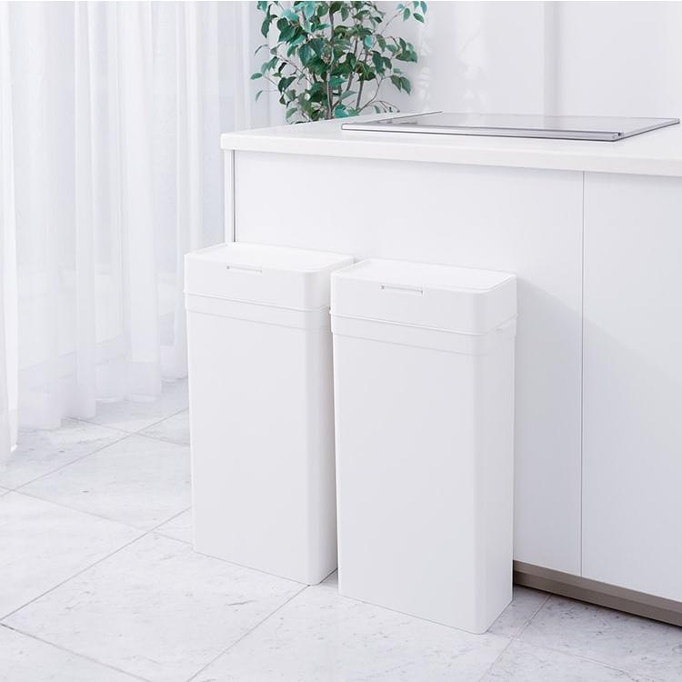 ゴミ箱 25L 密閉 ダストボックス ごみ箱 蓋付き 分別 スリム 生ゴミ キッチン ワンタッチ 日本製 おしゃれ スタッキング 重ねる シールズ25 ライクイット | Like-it | 06