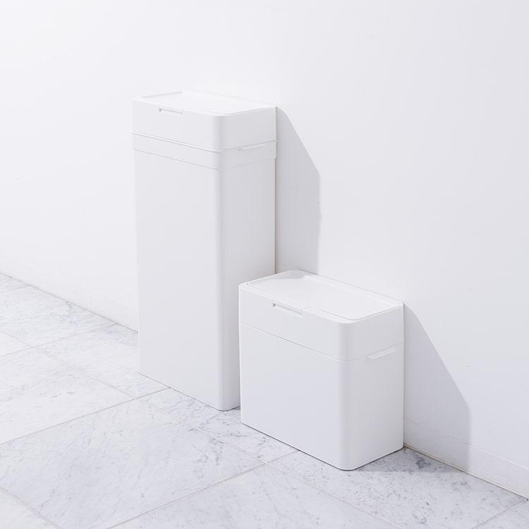 ゴミ箱 25L 密閉 ダストボックス ごみ箱 蓋付き 分別 スリム 生ゴミ キッチン ワンタッチ 日本製 おしゃれ スタッキング 重ねる シールズ25 ライクイット | Like-it | 08
