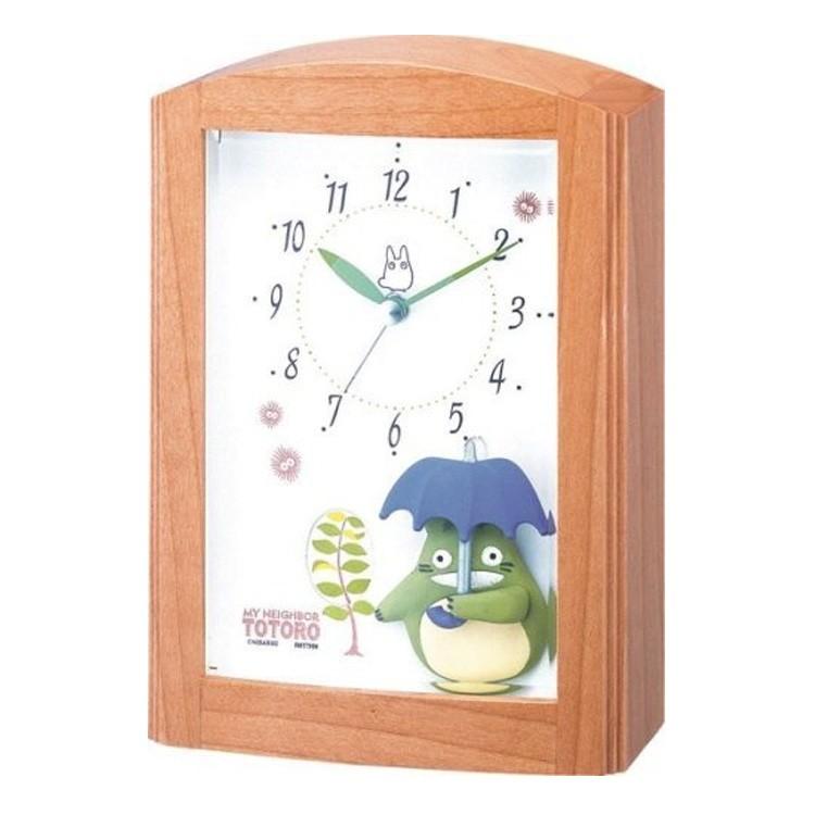 となりのトトロ 置き時計 トトロR752N シチズン CITIZEN 4RM752MN06 目覚まし時計 置時計 オルゴール アラーム おしゃれ | 
