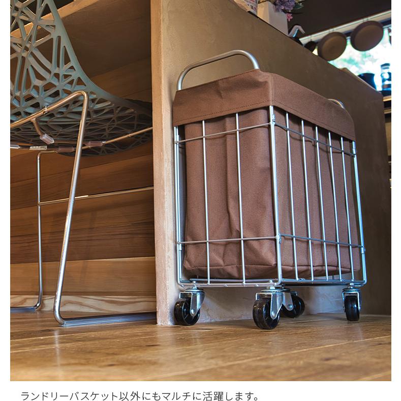 洗濯カゴ 28L 折りたたみ スリム バスケット おしゃれ シンプル 洗濯かご キャスター 新生活 脱衣所 新生活 折り畳み式 洗面台 ランドリースクエアバスケット | BRID | 10
