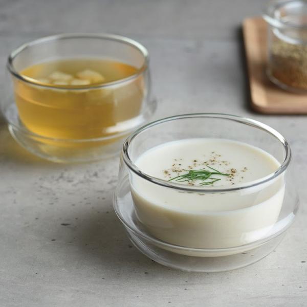 KINTO キントー KRONOS クロノス ダダブルウォール スープボウル 330ml 食器 ガラス食器 スープボウル ボウル スープ カップ 33 | KINTO