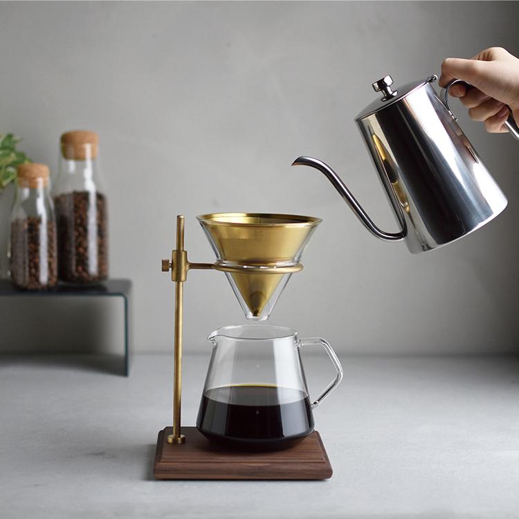 KINTO ブリューワースタンドセット 4cups キントー コーヒーサーバー おしゃれ 珈琲サーバー コーヒードリッパー ハンドドリップ コーヒーメーカー SCS-S02 | KINTO | 02