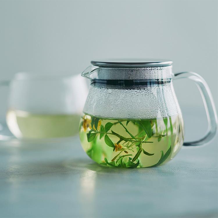 KINTO UNITEA ワンタッチティーポット 460ml 8335 ティーポット 耐熱ガラス 紅茶 ステンレス蓋 キントー ユニティ 茶こし付き レンジ 食洗器 ギフト 雑貨 | KINTO | 05