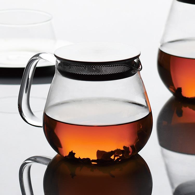 KINTO UNITEA ワンタッチティーポット 720ml 8336 ティーポット 耐熱ガラス 紅茶 ステンレス蓋 キントー ユニティ 茶こし付き レンジ 食洗器 ギフト 雑貨 | KINTO | 03
