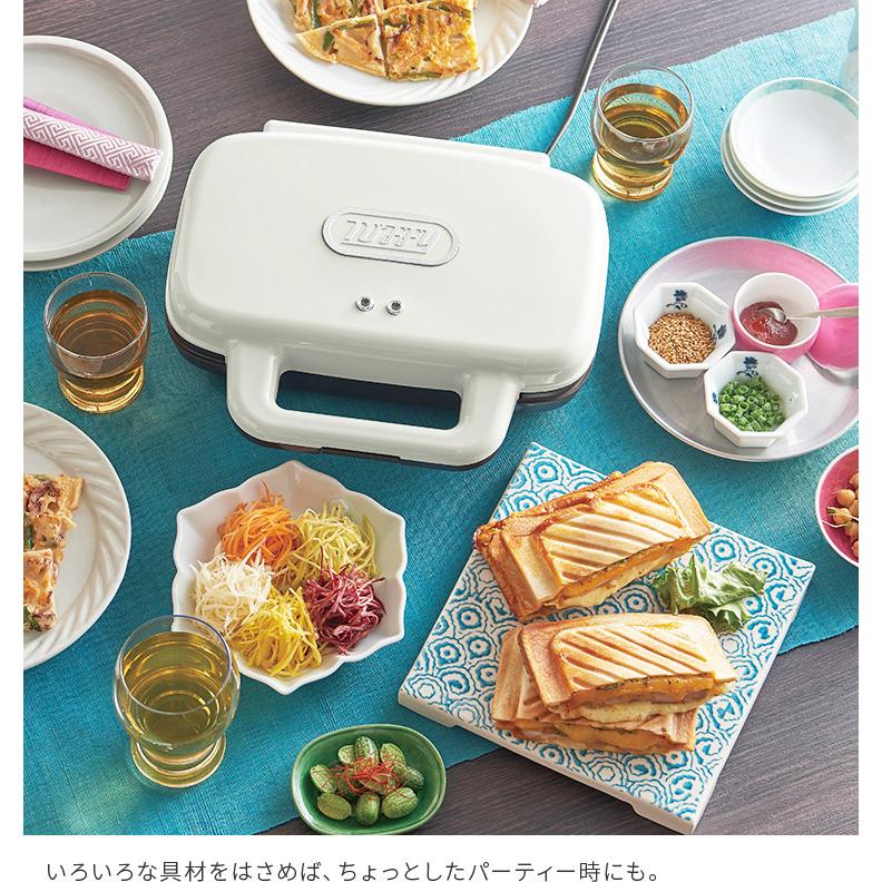 Toffy 断面萌え ホットサンドメーカー 2枚焼き ワイドプレート ホットプレート ホットサンド キッチン家電 おしゃれ ギフト プレゼント 敬老の日 | Toffy | 09
