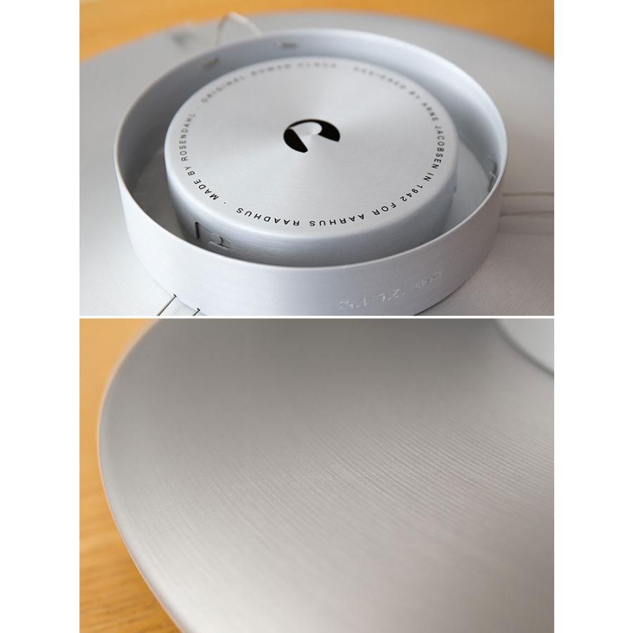 掛け時計 ローマ数字 29cm モノトーン  ロゴ オシャレ シンプル 北欧 高級 リビング モダン デザイン かわいい おしゃれ アルネヤコブセン クリスマス | ARNE JACOBSEN | 05