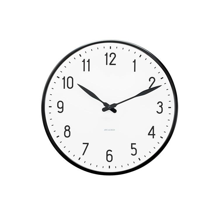 壁掛け時計 掛け時計 アルネヤコブセン 29cm デザイン モダン シンプル ローゼンダール おしゃれ かわいい 北欧 インテリア ステーション ARNE JACOBSEN | ARNE JACOBSEN | 01