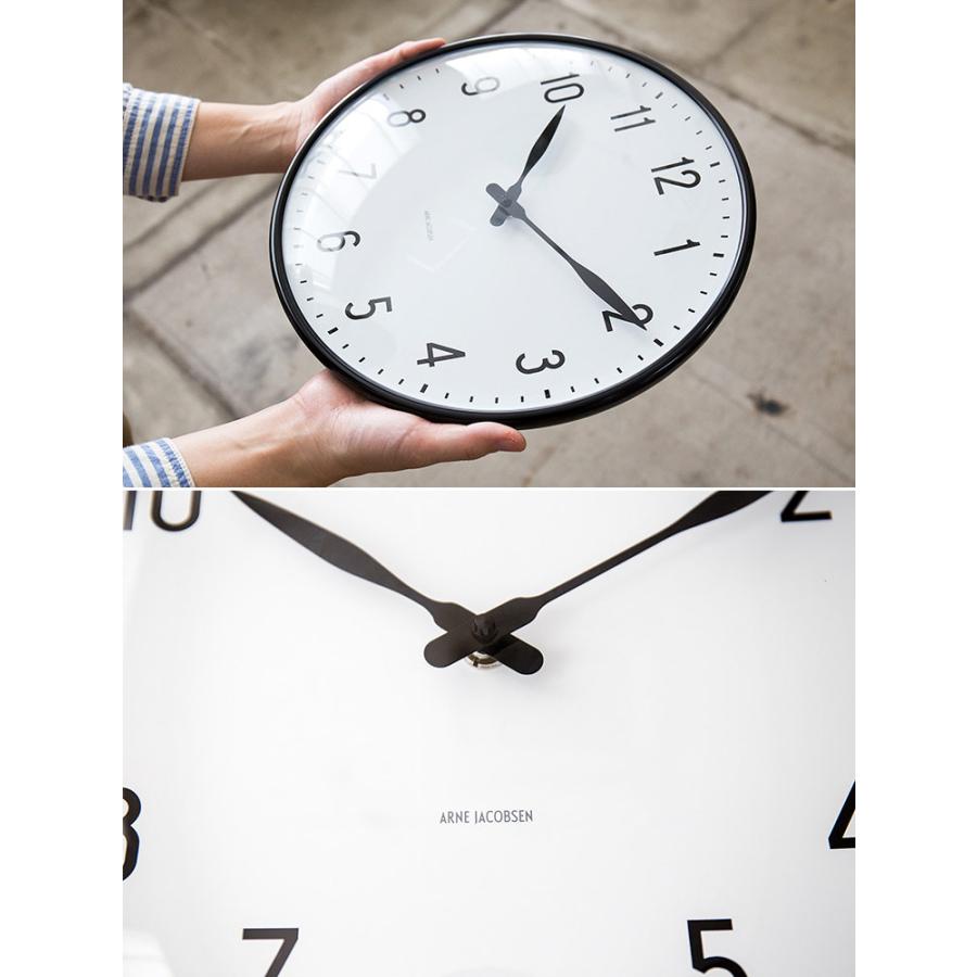 壁掛け時計 掛け時計 アルネヤコブセン 29cm デザイン モダン シンプル ローゼンダール おしゃれ かわいい 北欧 インテリア ステーション ARNE JACOBSEN | ARNE JACOBSEN | 04