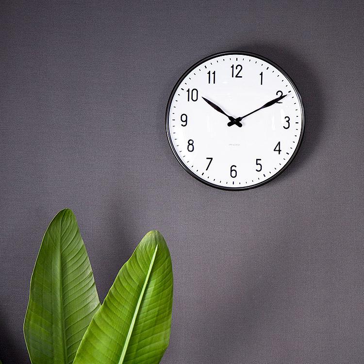 壁掛け時計 掛け時計 アルネヤコブセン 29cm デザイン モダン シンプル ローゼンダール おしゃれ かわいい 北欧 インテリア ステーション ARNE JACOBSEN | ARNE JACOBSEN | 09