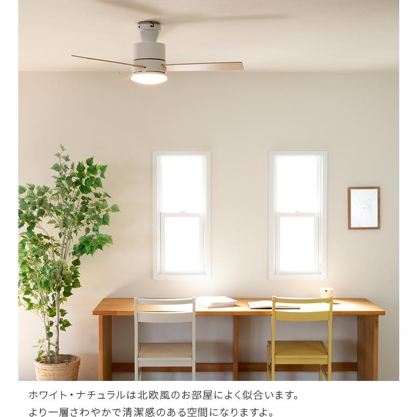 LEDシーリングファンライト 薄型 ファン付き照明 リモコン付き バズー 3羽根 おしゃれ 照明 調光調色 照明器具 リビング照明 ダイニング照明 吹き抜け 天井照明 | ブランド登録なし | 15