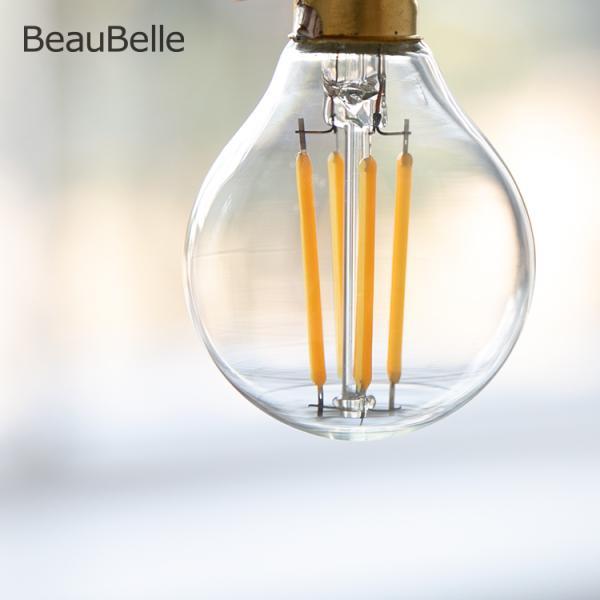 LEDフィラメントクリプトン電球 E17 4W 色温度 2700K 電球色 明るさ 400lm BBL-044 Belled led 電球 非調光 照明器具 おしゃれ LED照明器具 | 